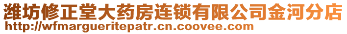 濰坊修正堂大藥房連鎖有限公司金河分店