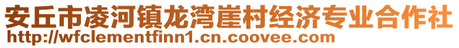 安丘市凌河鎮龍灣崖村經濟專業合作社