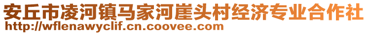 安丘市凌河鎮(zhèn)馬家河崖頭村經(jīng)濟(jì)專業(yè)合作社