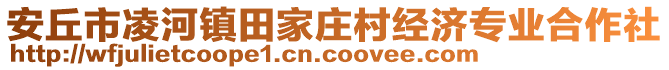 安丘市凌河鎮(zhèn)田家莊村經(jīng)濟(jì)專業(yè)合作社