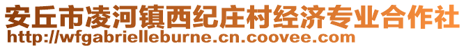 安丘市凌河鎮西紀莊村經濟專業合作社