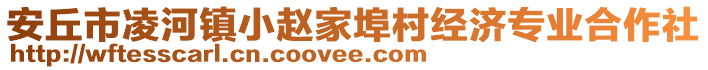 安丘市凌河鎮(zhèn)小趙家埠村經(jīng)濟(jì)專(zhuān)業(yè)合作社