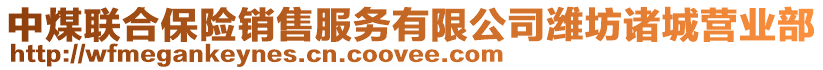 中煤聯(lián)合保險(xiǎn)銷售服務(wù)有限公司濰坊諸城營(yíng)業(yè)部