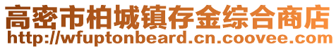 高密市柏城镇存金综合商店