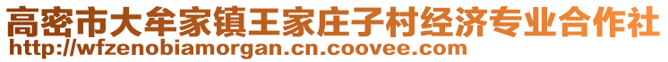 高密市大牟家鎮(zhèn)王家莊子村經(jīng)濟專業(yè)合作社