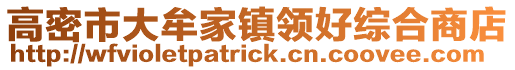 高密市大牟家鎮領好綜合商店