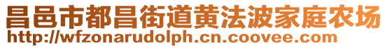 昌邑市都昌街道黃法波家庭農(nóng)場(chǎng)