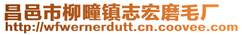昌邑市柳疃鎮志宏磨毛廠