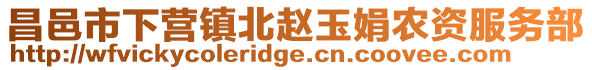 昌邑市下?tīng)I(yíng)鎮(zhèn)北趙玉娟農(nóng)資服務(wù)部