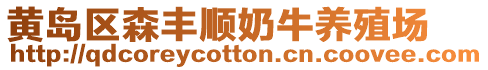黃島區(qū)森豐順奶牛養(yǎng)殖場