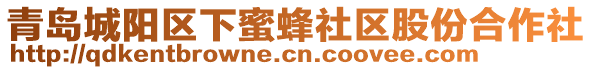 青島城陽區(qū)下蜜蜂社區(qū)股份合作社