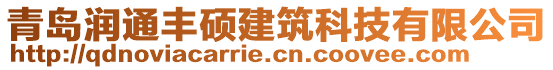 青島潤(rùn)通豐碩建筑科技有限公司