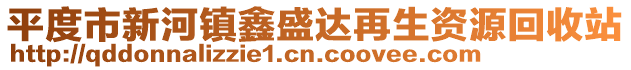 平度市新河鎮(zhèn)鑫盛達(dá)再生資源回收站