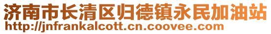 濟(jì)南市長(zhǎng)清區(qū)歸德鎮(zhèn)永民加油站