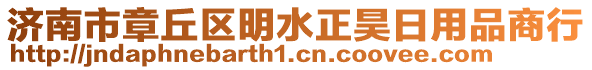 濟(jì)南市章丘區(qū)明水正昊日用品商行