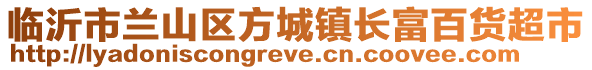 臨沂市蘭山區方城鎮長富百貨超市