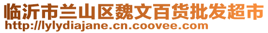 臨沂市蘭山區(qū)魏文百貨批發(fā)超市