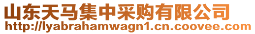 山東天馬集中采購有限公司