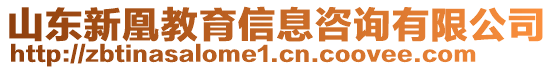 山東新凰教育信息咨詢有限公司