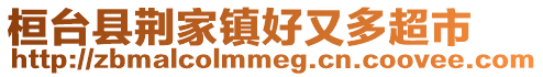 桓臺(tái)縣荊家鎮(zhèn)好又多超市