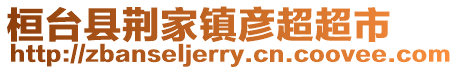 桓臺縣荊家鎮彥超超市