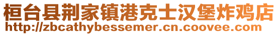 桓臺(tái)縣荊家鎮(zhèn)港克士漢堡炸雞店