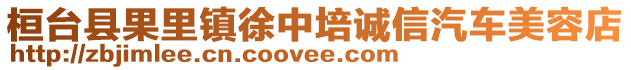 桓臺縣果里鎮徐中培誠信汽車美容店