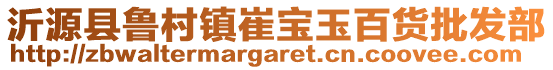 沂源縣魯村鎮(zhèn)崔寶玉百貨批發(fā)部