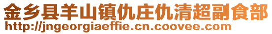 金乡县羊山镇仇庄仇清超副食部