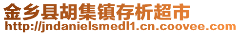 金鄉(xiāng)縣胡集鎮(zhèn)存析超市