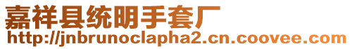 嘉祥縣統明手套廠