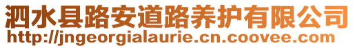 泗水縣路安道路養護有限公司