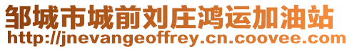 鄒城市城前劉莊鴻運(yùn)加油站