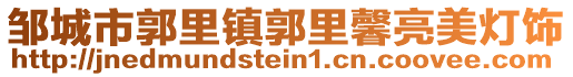 鄒城市郭里鎮(zhèn)郭里馨亮美燈飾