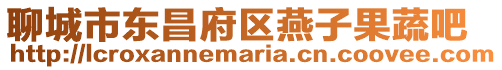 聊城市東昌府區(qū)燕子果蔬吧