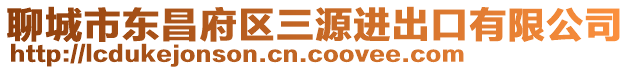 聊城市東昌府區三源進出口有限公司
