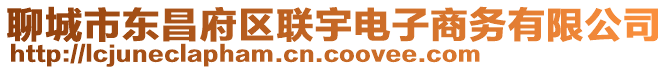 聊城市東昌府區聯宇電子商務有限公司