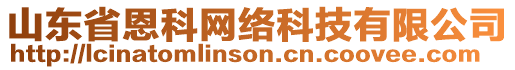 山東省恩科網絡科技有限公司