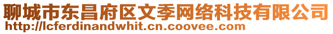 聊城市東昌府區(qū)文季網(wǎng)絡(luò)科技有限公司