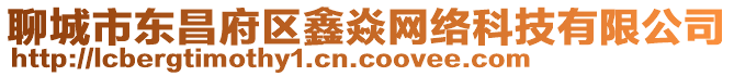 聊城市東昌府區鑫焱網絡科技有限公司