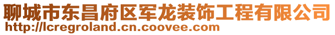聊城市東昌府區軍龍裝飾工程有限公司