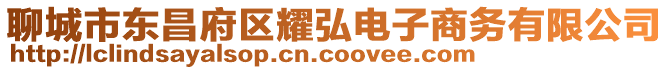 聊城市東昌府區耀弘電子商務有限公司