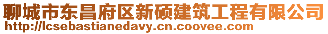 聊城市東昌府區(qū)新碩建筑工程有限公司