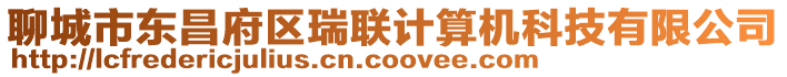聊城市東昌府區瑞聯計算機科技有限公司
