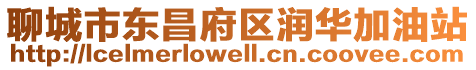 聊城市東昌府區(qū)潤華加油站