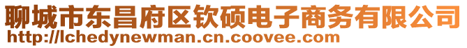 聊城市東昌府區欽碩電子商務有限公司