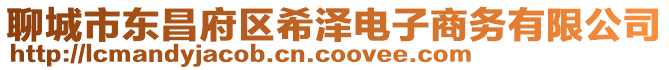 聊城市東昌府區(qū)希澤電子商務(wù)有限公司