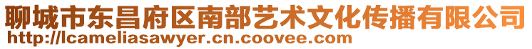 聊城市東昌府區南部藝術文化傳播有限公司