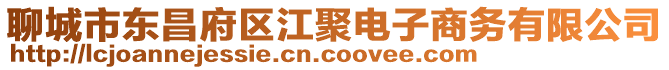 聊城市東昌府區江聚電子商務有限公司