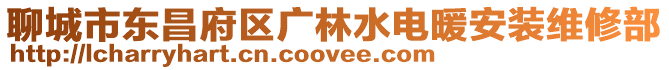 聊城市東昌府區廣林水電暖安裝維修部